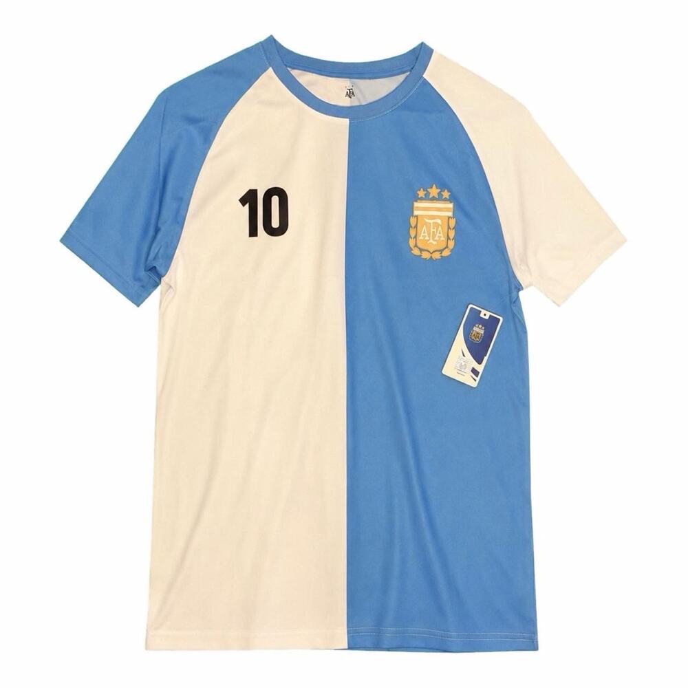 Argentina Messi blue & white jersey Size L